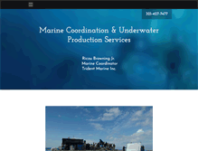 Tablet Screenshot of marinecoordinator.com